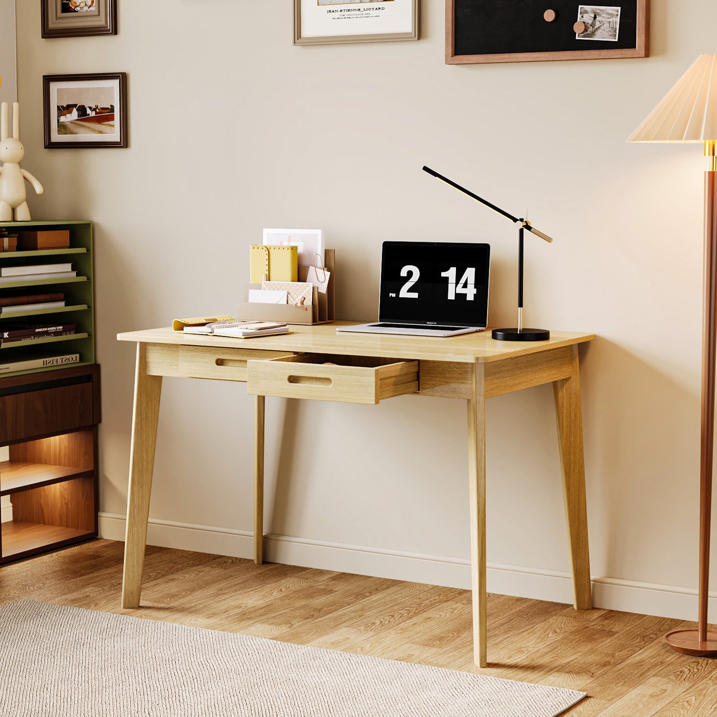 OxyLife Uptown Adult Lap Desks, Single Piece, 21.7" x 39.4", Brown, 1 Count, 1 Pack