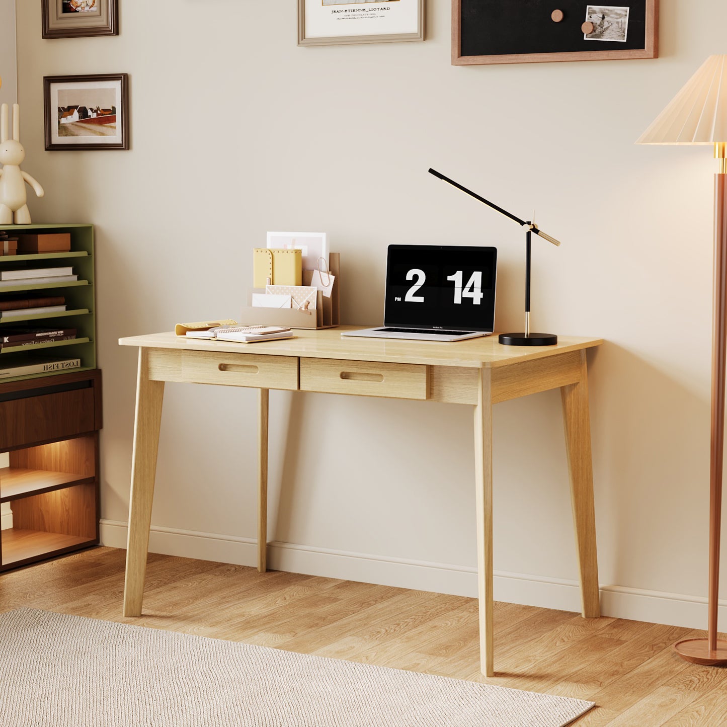 OxyLife Uptown Adult Lap Desks, Single Piece, 21.7" x 39.4", Brown, 1 Count, 1 Pack